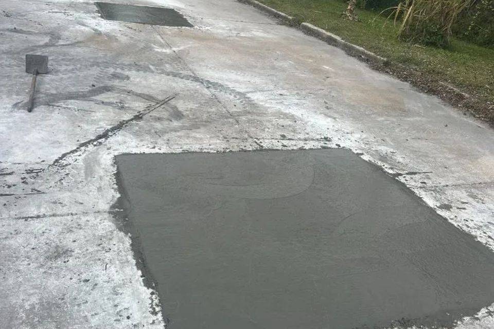 Concrete repair by All Brevard Asphalt, photo 3