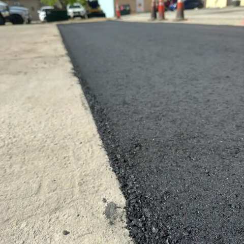 Asphalt patching and repair, project photo 11