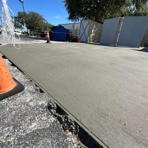 Concrete work by All Brevard Asphalt, project photo 32