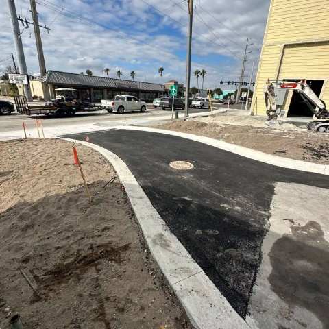 Asphalt patching and repair, project photo 24