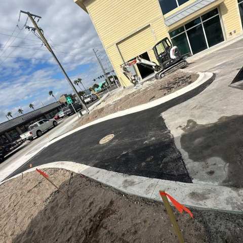 Asphalt patching and repair, project photo 25