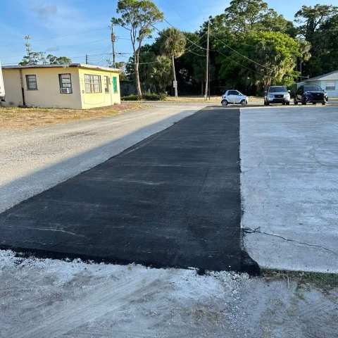 Asphalt patching and repair, project photo 16