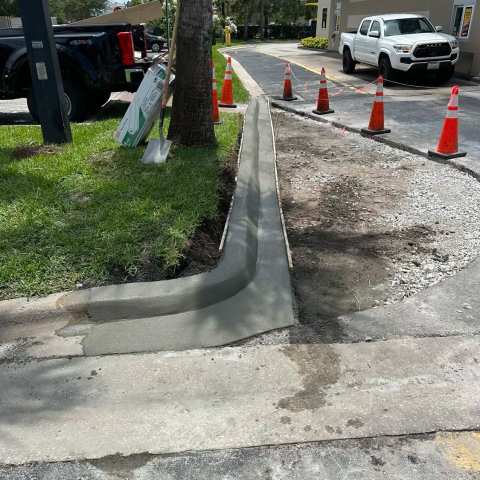 Concrete work by All Brevard Asphalt, project photo 13