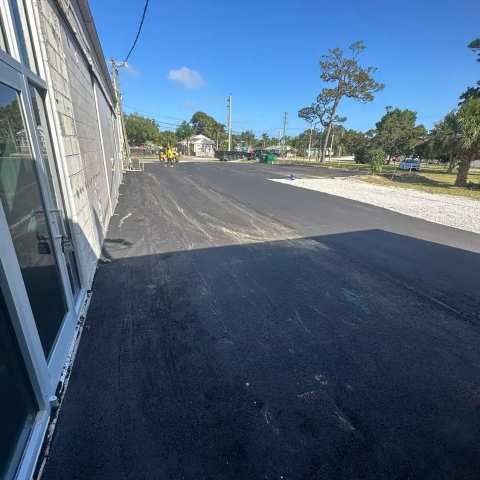 Parking lot striping and pavement markings, project photo 63