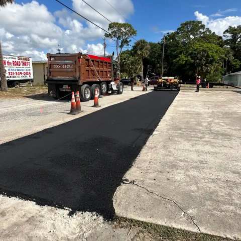 Asphalt patching and repair, project photo 14