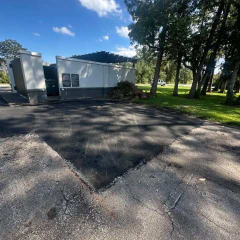 Asphalt patching and repair, project photo 21