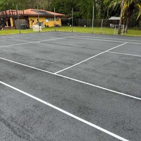 Parking lot striping and pavement markings, project photo 61