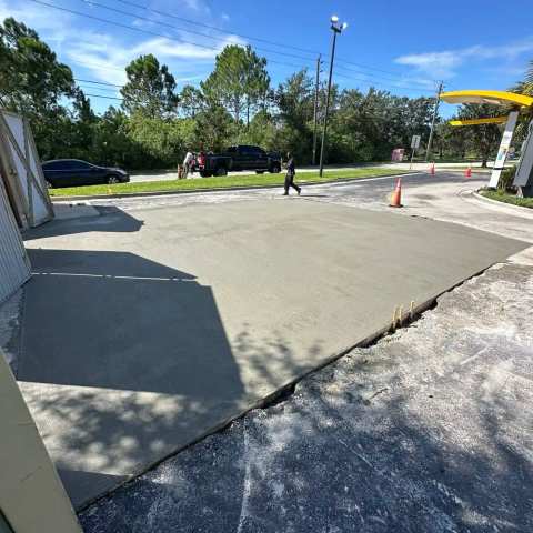 Concrete work by All Brevard Asphalt, project photo 27
